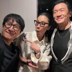 Chin Han Instagram - #Tbt At last month’s New York Premiere with legends #michelleyeoh #kehuyquan doing serious legend stuff #americanbornchinese #disneyplus Radio City Music Hall