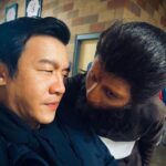 Chin Han Instagram - Chimply the best, The Monkey Prince #simonwang #sunwukong #weichen @ambornchinese now streaming on @disneyplus