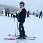 Chloe Lukasiak Instagram - last time we were here I insisted on trying to snowboard (without any instruction at all) and ended up with an extremely bruised tailbone. i decided to be rational today and just try skiing (but still no instruction) ❄️
