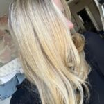 Chloe Lukasiak Instagram - Hair reveal- bright but dimensional blonde for summer 🤍