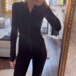 Chloe Lukasiak Instagram - GRWM for a run 🖤
