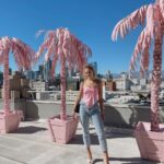 Chloe Lukasiak Instagram - pink palm trees, we love to see it