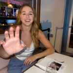 Chloe Lukasiak Instagram - “Say something funny” Strawberry Moon