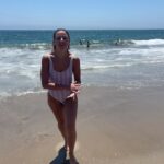 Chloe Lukasiak Instagram - the ocean is quickly becoming my favorite place to be Malibu, California