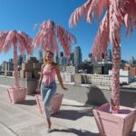 Chloe Lukasiak Instagram - pink palm trees, we love to see it