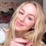 Chloe Lukasiak Instagram - GRWM to go on BTTB with Kelly and my mom 🤍 (thank you @ofherownkind for the beautiful dress)