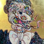 Choi Seung-hyun Instagram - My commissioned portrait is currently on display at the Busan museum of art. Lee Ufan and his friends IV 《 Takashi Murakami: MurakamiZombie 》 Takashi Murakami, 727 DOOM DADA, 2017~2020 Collection of TOP (Choi Seung Hyun) 부산시립미술관