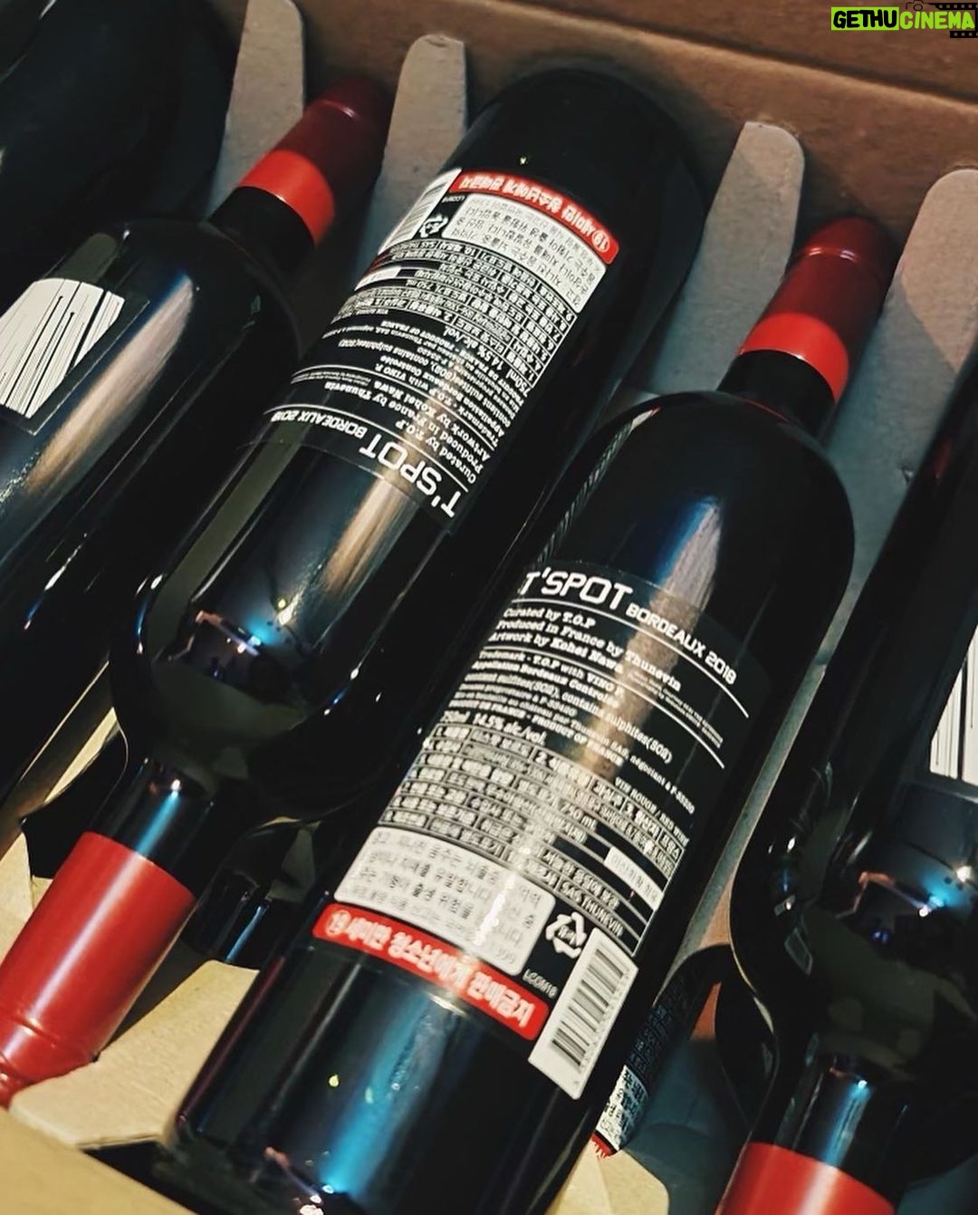 Choi Seung-hyun Instagram - Thank you for celebrating my birthday on which I shared our wine T'SPOT with my Queens first.