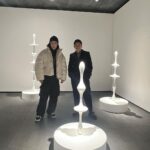 Choi Seung-hyun Instagram - Big Congratulations on the Solo Exhibition 'Cosmic Sensibility' by my Soul Brother @nawa_kohei ! I was greatly inspired by you again! 💫🚀 • Pace Gallery