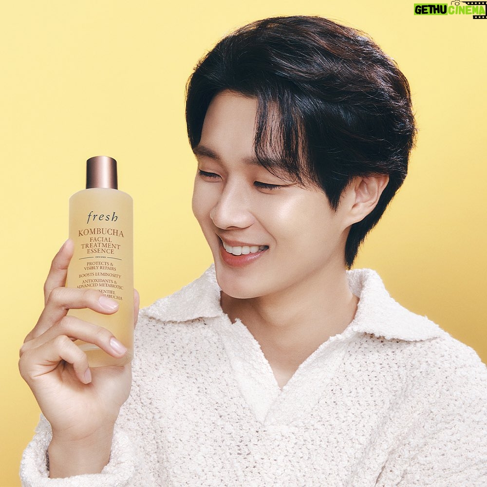 Choi Woo-shik Instagram - @freshbeautykorea #프레쉬 #프레쉬베스트셀러 #콤부차에센스 #골든리퀴드