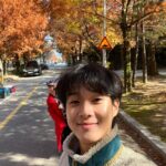 Choi Woo-shik Instagram - 🍂촬영하다 단풍구경 🍁