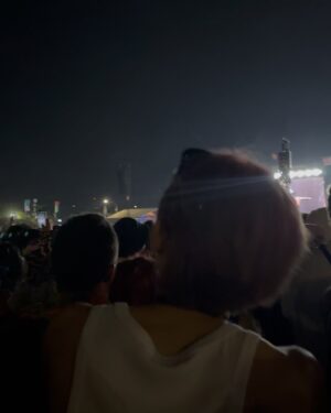Choi Yeon-jun Instagram - enjoying lollapalooza🤘