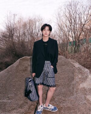 Choi Yeon-jun Instagram - #fendi #fendiss23 #광고