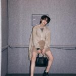 Choi Yeon-jun Instagram - 오늘 밤 10시(KST), 파리에서 진행되는 MIUMIU FW23 쇼 기대해주세요💥 @miumiu #miumiufw23 #ad