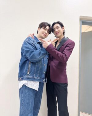 Choi Young-jae Instagram - 🇹🇭🤴👸🇰🇷 @bambam1a @min.nicha