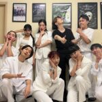 Choi Young-jae Instagram - thank you Manila🇵🇭 Singapore🇸🇬 Bangkok🇹🇭 thank you for waiting #아가새 💚 @fabiotheasian @_tzuru_ @seobsin_im @_rhinodd @jin_starr @born.b_sunarri @eunhyekimm @dora.___k @varaleey 다들고생해쓰!