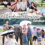 Chomchai Chatvilai Instagram - #วันนี้แม่แต่งชุดสวยพร้อมรอทุกคนในงานบุญประจำปีแก่นแก้ว‼️ คืนนี้สนุกแน่..🌿 1 ทุ่มตรงล้อมวงดู 👉#แก่นแก้วep11 #MyLittleSaucyGirl #lakornfamilyplus #ช่อง3กด33