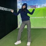Chou Tzu-yu Instagram - 알리와 커피도 같이 한잔 할 수 있다니..☕️아누팜오빠 감사합니다🤎🤎 너무재밌는시간이였어요!! 그리고 파리게이츠와 함께🏌🏼‍♀️🏒#pearlygates @pearlygates_korea