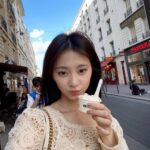 Chou Tzu-yu Instagram - 드디어처음본다..에펠탑📍📸