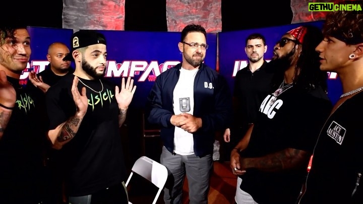 Chris Bey Instagram - Why is Santino Marella talking about Iguanas !? 🦎 #IMPACTonAXSTV #ABC Chicago, Illinois