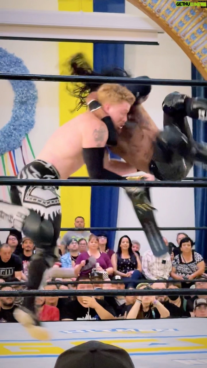 Chris Bey Instagram - Check out one of the best matches I have ever seen in person, @dashingchrisbey vs @real_blakechristian for the @gamechangerwrestling World Title!!! π₯π₯π₯ Itβs an honor to have had an the opportunity to interview both of these wrestlers for my show. I was so stoked to see them competing for the world title, knowing how much they have both fought for this spot! π€π½π€π½π€π½ Ukrainian Culture Center - UCC