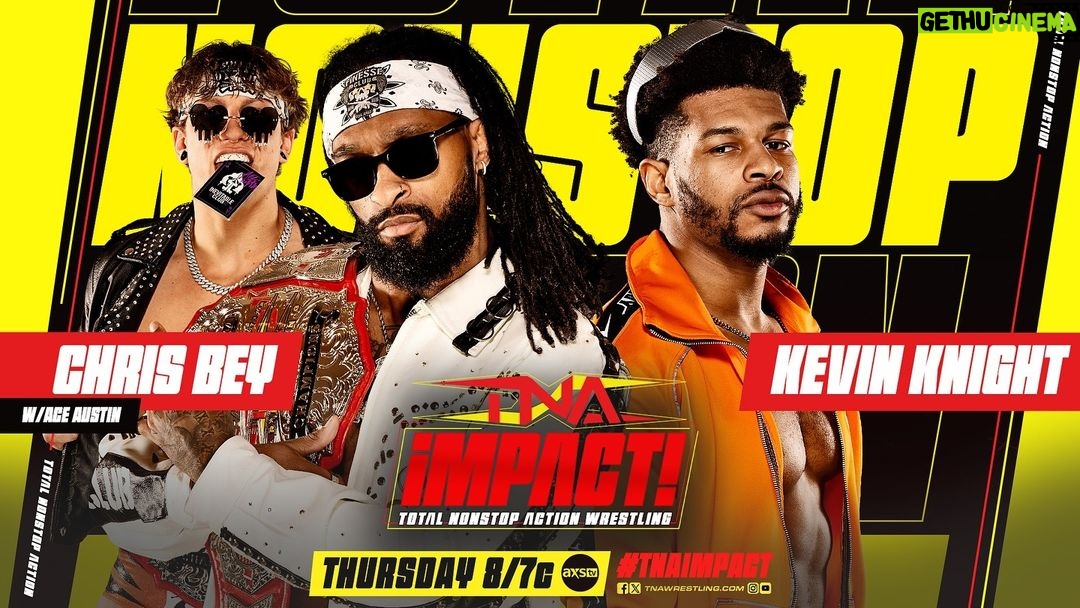 Chris Bey Instagram - Tonight on #TNAiMPACT Las Vegas, Nevada