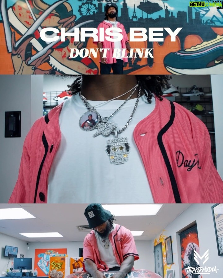 Chris Bey Instagram - “Don’t Blink” Drop some “🩷🖤” if you want me to drop #MusicMonBEYs Las Vegas, Nevada