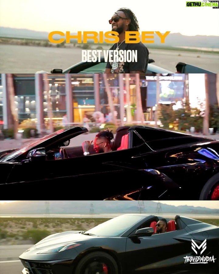 Chris Bey Instagram - 1 year ago today I began working with @thirty3.m3dia when we filmed this music video #BestVersion This day was so incredible for me and Angel really brought this song to life. Forever grateful for the work we’ve done. New single drops September 25th Las Vegas, Nevada