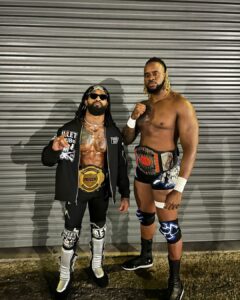 Chris Bey Instagram - The Champs are here ! Future Stars Of Wrestling