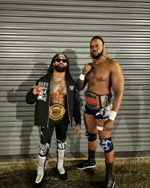 Chris Bey Instagram - The Champs are here !