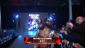 Chris Bey Instagram - The FINAL entrance in IMPACT WRESTLING of the FINAL IMPACT Tag Team Champions #ABC … TNA here we come!