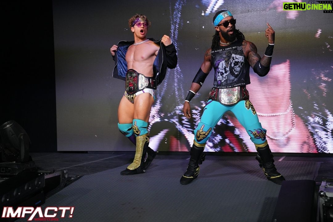 Chris Bey Instagram - THEM #ABC #BulletClub Chicago, Illinois