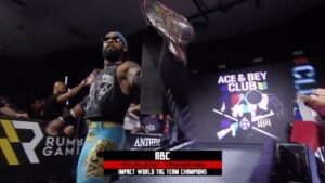 Chris Bey Instagram - I’m that championship sagging, always swagging, Ultimate Finesser, Your Girl’s Favorite Wrestler #ABC #BulletClub