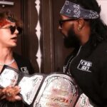 Chris Bey Instagram – We’ve been #CeleBEYting since #BoundForGlory, even Ric Flair tried to trade Rolex with me. Time to get back to Standin’ on BidNESS 🤘🏾 #impactonaxstv Chicago, Illinois