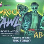 Chris Bey Instagram – PRESS RELEASE: Ladies & Gentleman! ALW Atomic Legacy Wrestling is beyond excited to announce our 8th Annual “ShamROCK N Brawl” will take place on Friday March 29th at our home of The Space Coast Convention Center in Cocoa Florida!

The current reigning and defending TNA Wrestling World Tag Team Champions ABC (CHRIS BEY & ACE AUSTIN) will be apart of this HISTORIC event! This is just TOO SWEET!

Tickets go ON SALE this FRIDAY at NOON!