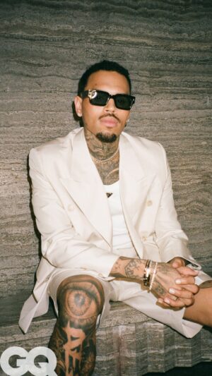 Chris Brown Instagram - @chrisbrownofficial takes over Dubai 🔥

The artist made a stop over last month for two concerts in the UAE and in Saudi Arabia, and GQ Middle East had the chance to sit down with him.

Head to our website to watch the full interview 🚀

Photographer: @_paulfranco_ 
Videographer: @traviscolbert
Stylist: @davonne_phillip 
Coordination: @yamnaagb @meeranmekkaoui 
Production: @fullaccessagency 
Team: @boubaaa.d @antthaladiesman 

#ChrisBrownXGQME