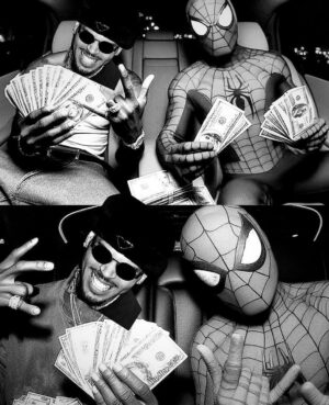 Chris Brown Instagram - Web slinger 🕷️