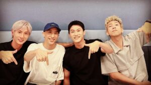 Chris Chiu Instagram - OMG 我們是超克7欸 大家應該已經不知道這團體了吧？因為大家「太青春」了 #超克7 #太青春 #難得的聚會 @aben6011 @lilyoung_official @gevin_c._wu