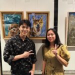 Chris Chiu Instagram – 15歲的畫家把Momo醬畫的超好
已把它帶回家收藏 真心感謝🫶🏼

@momojiang1010