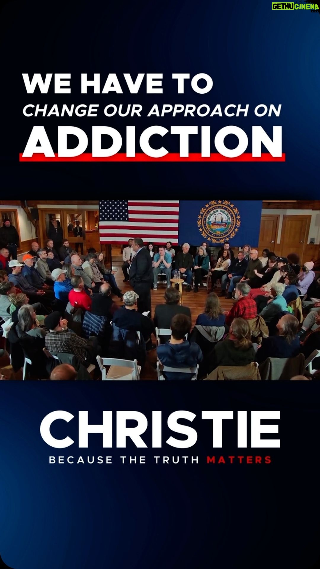 Chris Christie Instagram - We have to change our approach towards addiction. If a president is willing to say it’s a disease, not a moral failing, then maybe people will listen. That’s the way I would approach addiction.