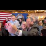 Chris Christie Instagram - Great to be back in N.H. and see so many turn out for our first town hall of 2024.
