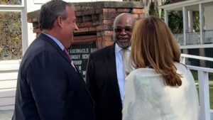 Chris Christie Instagram - Thank you to the congregation of Tabernacle Baptist Church in Beaufort, S.C. for welcoming Mary Pat and me to this morning’s service. 

This community has a great sense of pride, and it was amazing to join them in a united wish that we all start listening to each other again.