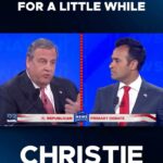 Chris Christie Instagram - This is the fourth debate @vivekgramaswamy would be voted in the first 20 minutes as the most obnoxious blowhard in America.
