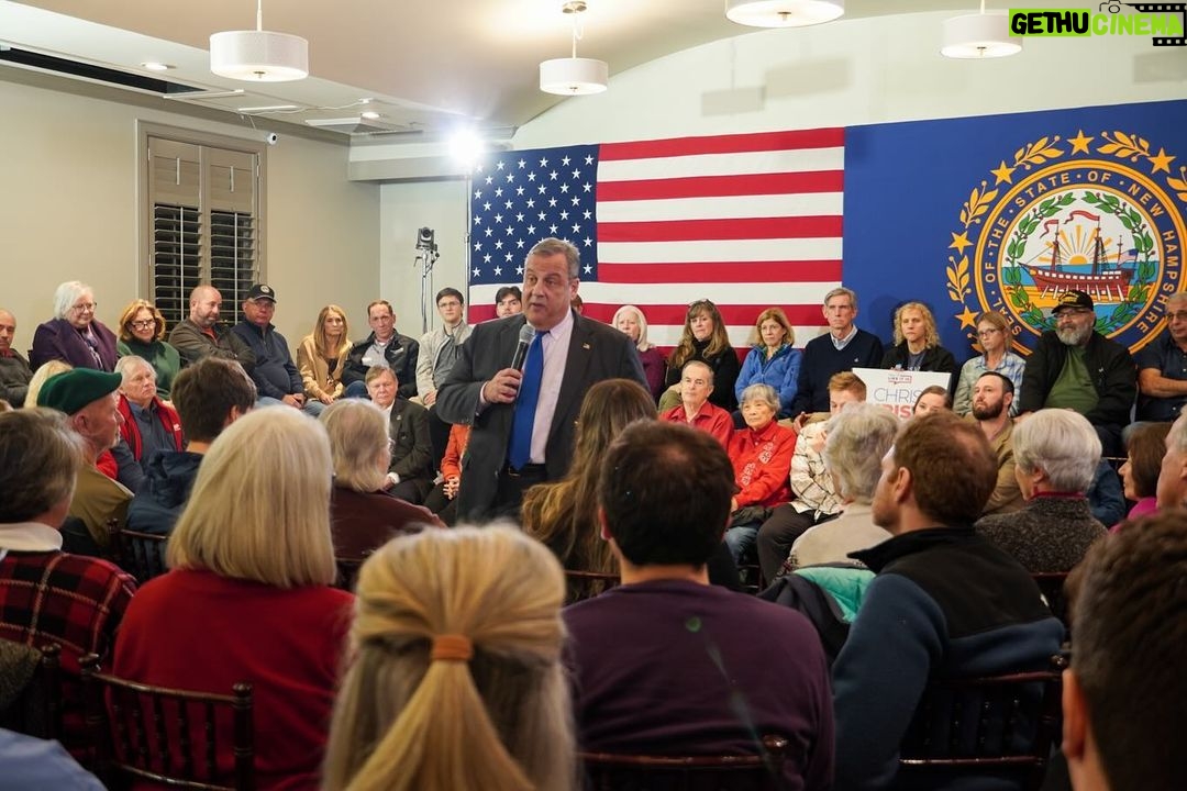 Chris Christie Instagram - Two great town halls in Bedford and Portsmouth this week. #FITN New Hampshire
