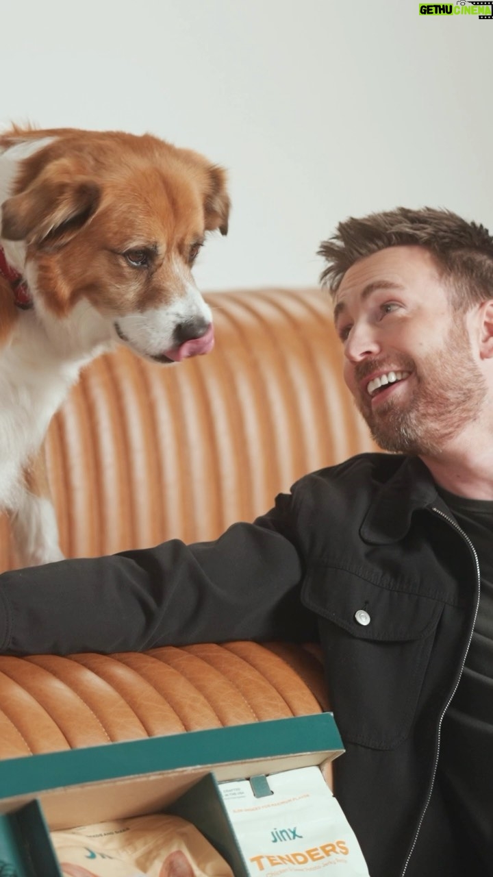 Chris Evans - 780.5K Likes - He just loves to be on set. The smile says it all! ❤️