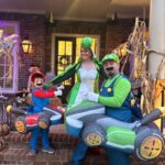 Chris Kirkpatrick Instagram - Another amazing and fun Halloween in the books! Thanks to Nash for coming up with this year’s theme of #mariobros ! How my wife still made yoshi hot is beyond me!#beautifulyoshi Brentwood, Tennessee