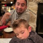 Chris Kirkpatrick Instagram - Nash’s birthday week is in the books! Had him out late to @postmalone show, so he couldn’t make it through dads birthday dinner!!!!! Thank you so much for all the amazing birthday messages!!!!! Perry's Steakhouse & Grille - Cool Springs
