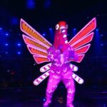 Chris Kirkpatrick Instagram - Who guessed it was me behind the #HummingbirdMask cause the judges didn’t 🤡! @maskedsingerfox #TheMaskedSinger