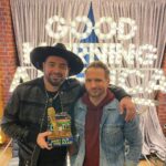 Chris Kirkpatrick Instagram - Nashville to Baltimore to New York City to Nashville in less than 48 Hours! Thanks @goodmorningamerica and thanks @thedrewlachey for not knowing the lyrics to his own song! CK for the win! 🤡 #VeryBoyBandHoliday tonight!!