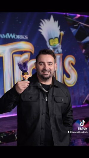 Chris Kirkpatrick Instagram - What a night! Thanks to everyone involved. I’m glad we could all celebrate ‘TROLLS’ together. And to  the fans that were waiting in the rain just to see a glimpse - THANK YOU!  TROLLS - Band Together in theaters NOW! 🤡🚀